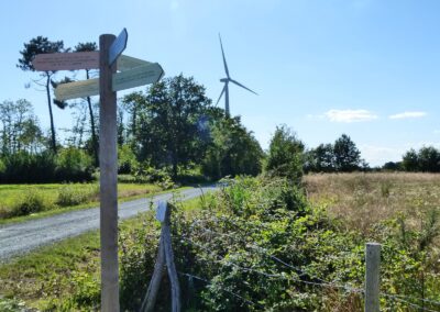 Parcours d'éolienne en éolienne